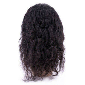 K's Raw Indian Curly Transparent Lace Front Wig