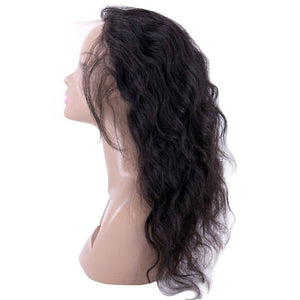 K's Raw Indian Curly Transparent Lace Front Wig