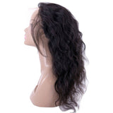 K's Raw Indian Curly Transparent Lace Front Wig