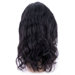 K's Indian Wavy Transparent Lace Front Wig