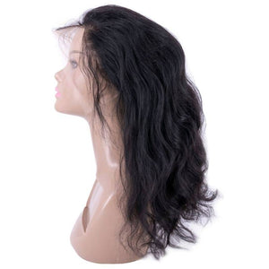 K's Indian Wavy Transparent Lace Front Wig