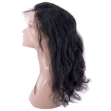 K's Indian Wavy Transparent Lace Front Wig