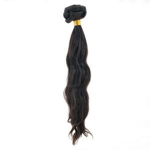 K's Indian Curly Natural Black Clip-In Extensions